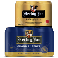 Hertog Jan pilsener blik